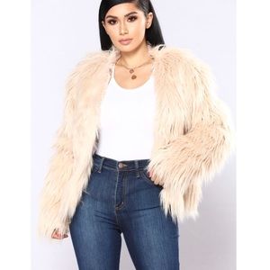 Faux Fur Jacket